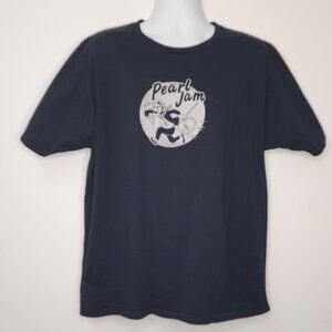 Rare Pearl Jam Band 2011 Tour Skeleton T Shirt (XL)